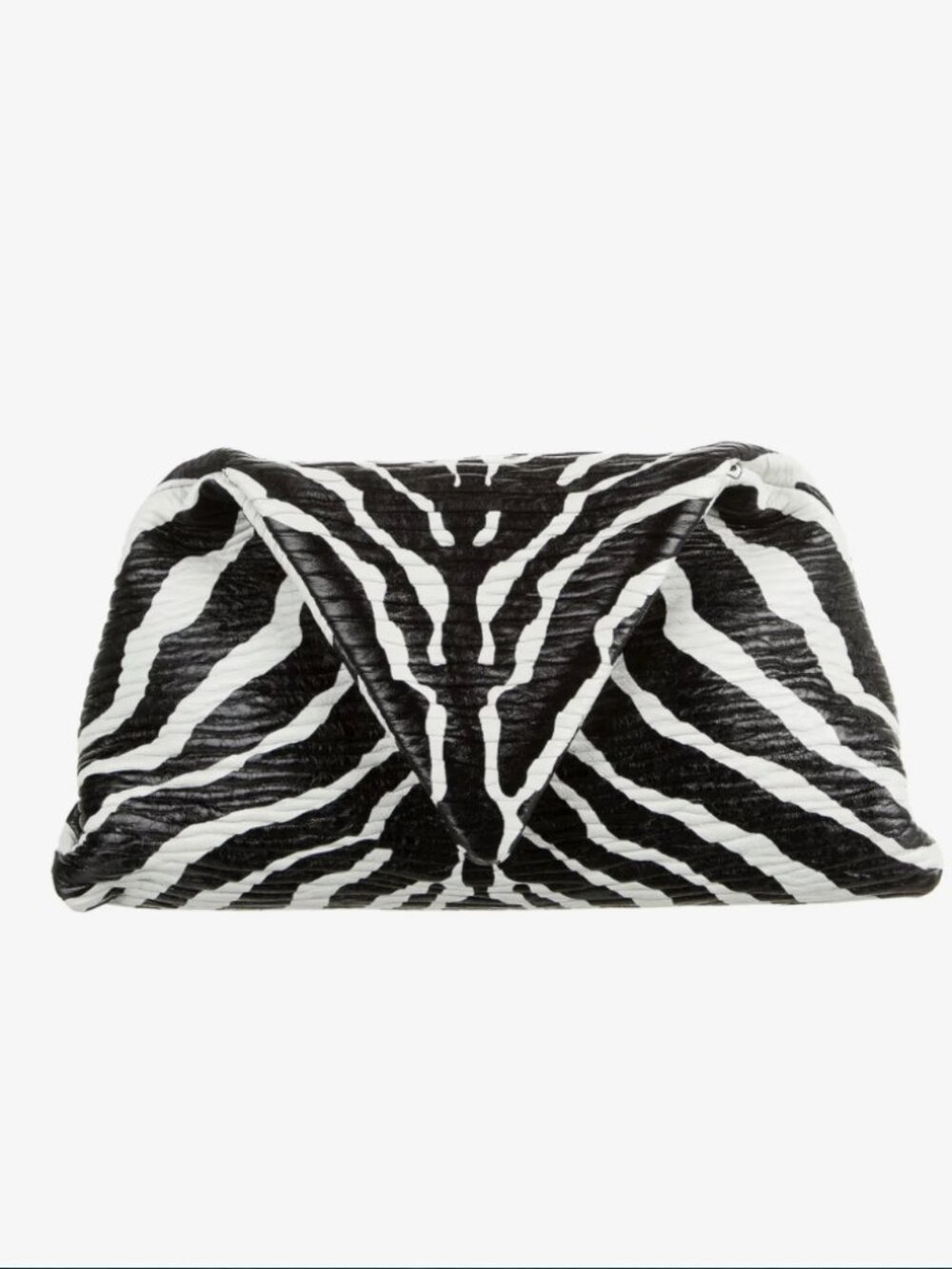 Bottega Veneta Zebra BV Trine Clutch